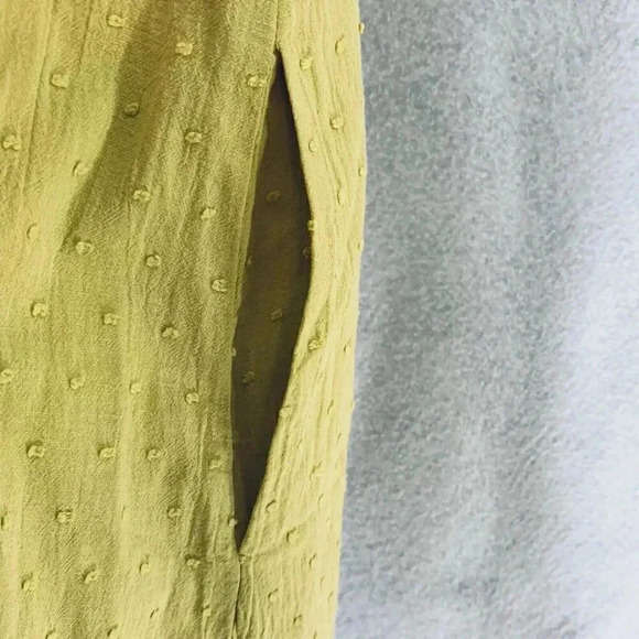 ModCloth‎ Quite Clearly Charismatic Yellow Bottom Front Midi Dress Size Small - Picture 6 of 8